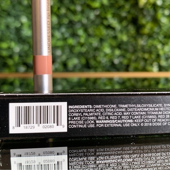 Dose of Colors UNDRESSED Lip Liner | NEW | Nude Beige | NWT BNIB - Picture 9 of 10